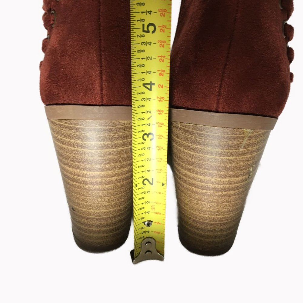 Soda -- Rust Color Women's Booties Size 7.5 - image 8
